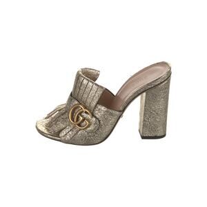 ❤️Gucci GG Logo Leather Heels❤️